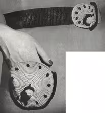 Acorn Belt and Pocket Set Pattern #2095