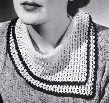 Scarf Collar Pattern #2099