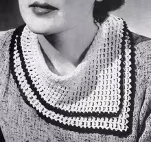 Scarf Collar Pattern #2099