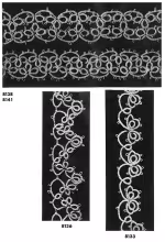 Tatting Edging Patterns #8138, #8141, #8136, #8133