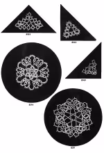 Tatting Medallion Patterns #8153, #8163, #8149, #8174, #859
