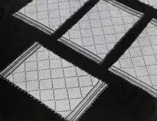 Diamond Luncheon Set Pattern #7006