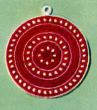 Red and White Potholder Pattern