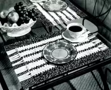 Woven Luncheon Mats Pattern