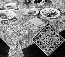 Two Toned Tablecloth