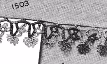 Tatted Edging Pattern #1503