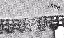 Crocheted Edging Pattern #1508