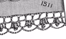 Crocheted Edging Pattern #1511