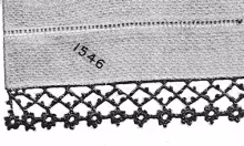 Rose Lattice Edging Pattern #1546