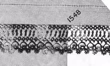 Marigold Tatting Edging Pattern #1548