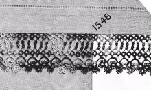 Marigold Tatting Edging Pattern #1548