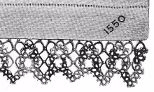 Shamrock Tatted Edging Pattern #1550