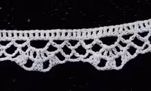 Ruffle Edging Pattern #1842