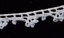 Ruffle Edging Pattern #1844