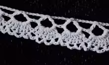 Ruffle Edging Pattern #1846