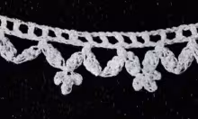 Ruffle Edging Pattern #1849