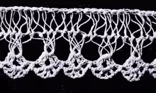 Hairpin Lace Edging Pattern #1850