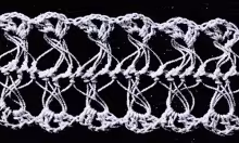 Hairpin Lace Edging Pattern #1853