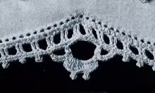 Trousseau Edging Pattern #1862
