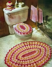 Ripple Bathroom Set Pattern