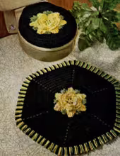 Rose Bathroom Set Pattern