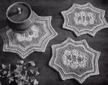 Crocheted Hot Plate Mats Pattern