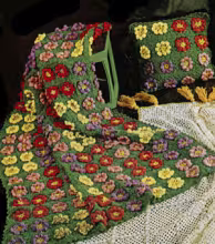 Flower Garden Afghan Pattern