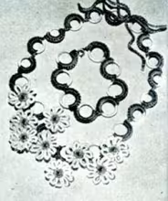 Daisy Necklace & Bracelet Pattern #2108