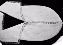 Tatted Edge for Collar Pattern