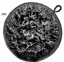 Potholder Pattern #3203