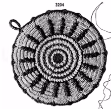 Potholder Pattern #3204