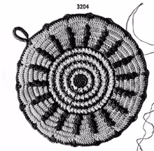Potholder Pattern #3204