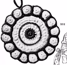 Potholder Pattern #3212