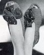 Sling Slippers Pattern | No. 4712
