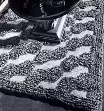 Two Tone Modern Rug Pattern #5112