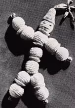 Crocheted Doll Pattern #5325