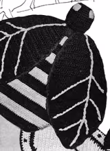 Bumble Bee Potholder Pattern #5503
