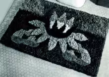 Water Lily Rug Pattern