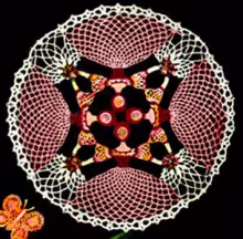 Cameo Girl Doily Pattern