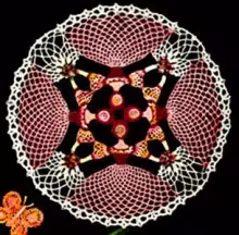 Cameo Girl Doily Pattern