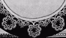 Dainty Tatted Edging Pattern #700