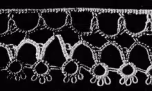 Dainty Tatted Edging Pattern #708