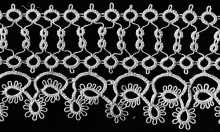 Dainty Tatted Edging Pattern #710