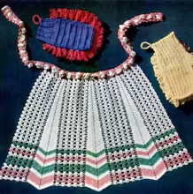 Crocheted Apron