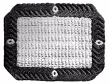 Hot Dish Mats Pattern