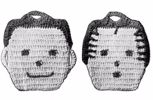 Funny Faces Pot Holder Patterns
